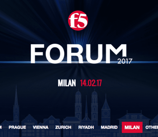 Cisco al FORUM F5 2017