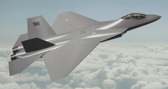 concept del nuovo aereo TFX