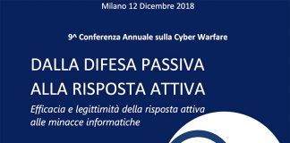 Cyber Warfare: 9^ Conferenza Annuale – Milano 12 dicembre