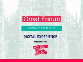 Partecipa a OMAT FORUM – Digital Experience – MILANO, 14 MARZO 2019