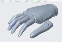 Mia, l’innovativa mano robotica, risultato della collaborazione tra Prensilia, Elastico Disegno e PTC