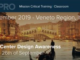 SOCOMEC PRIMA SEDE ITALIANA DEL CORSO DATA CENTER DESIGN AWARENESS DI DCPRO