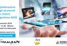 Evento: DIGITALIZZAZIONE DEGLI STRUMENTI PER SISTEMI DI GESTIONE