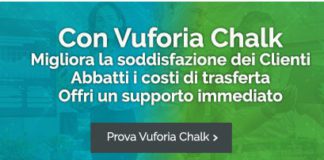 Supporto Tecnico da Remoto con Realtà Aumentata. PTC rende disponibile Vuforia Chalk fino al 30 giugno