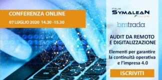 SymaleaN e BMTrada. Conferenza Online AUDIT DA REMOTO E DIGITALIZZAZIONE