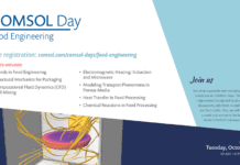 COMSOL: evento online dedicato alla simulazione multifisica per l’industria alimentare