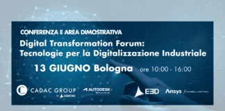 EVENTO. 13 giugno. Invito da Cadac Group e E3D gli unici System Integrator per l’Industria certificati sia Autodesk che Ansys