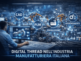 Digital Thread nell’industria manifatturiera italiana: cos’è, come funziona e perché è decisivo oggi