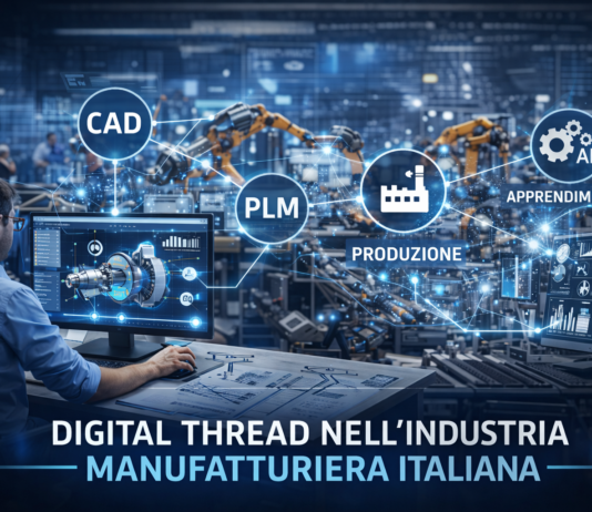 Digital Thread nell’industria manifatturiera italiana: cos’è, come funziona e perché è decisivo oggi