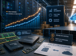 Memorie sempre più care e server difficili da trovare: l’AI cambia anche i costi dell’IT industriale