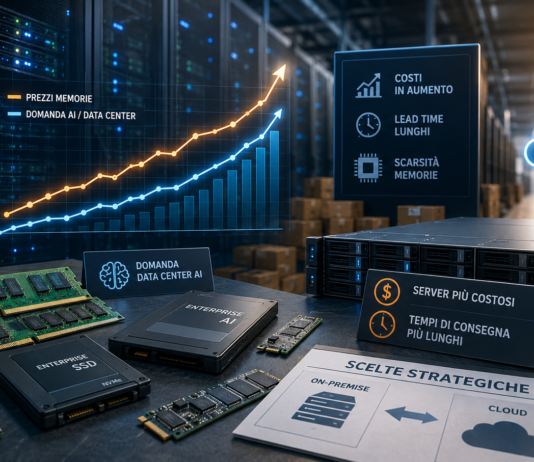 Memorie sempre più care e server difficili da trovare: l’AI cambia anche i costi dell’IT industriale