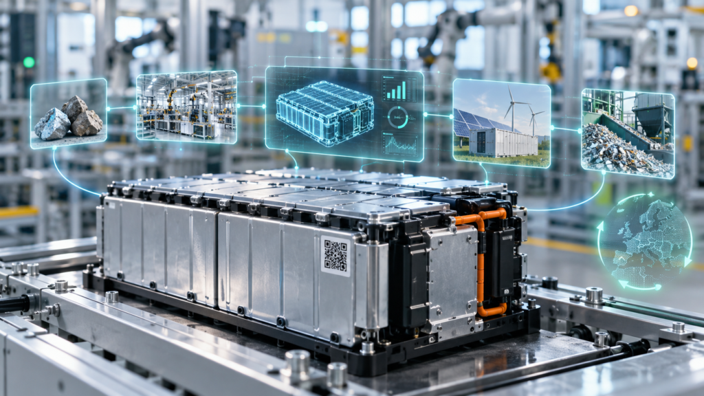 Passaporto digitale delle batterie: cosa cambia dal 2027 per l’industria